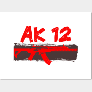 AK 12 Rifle Posters and Art